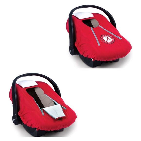 NCAA Alabama Crimson Tide Cozy Cover Infant Carrier Cover Tailgating GameDay NIP - Picture 3 of 5